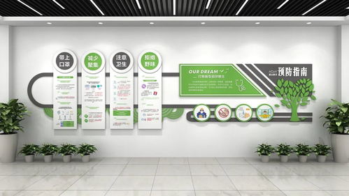 医疗文化墙设计 图文并茂，传递医院精神